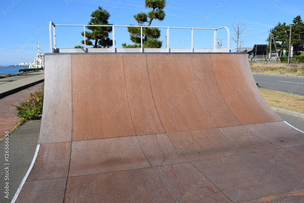 Fototapeta premium スケートボード場