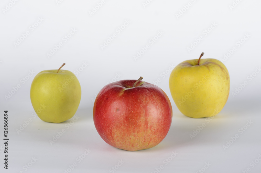 Three apples