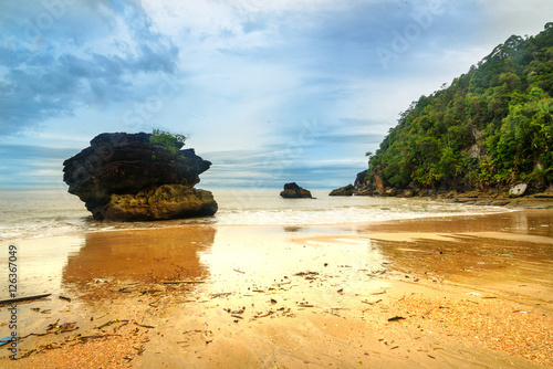 Tropical beach Telok Paku