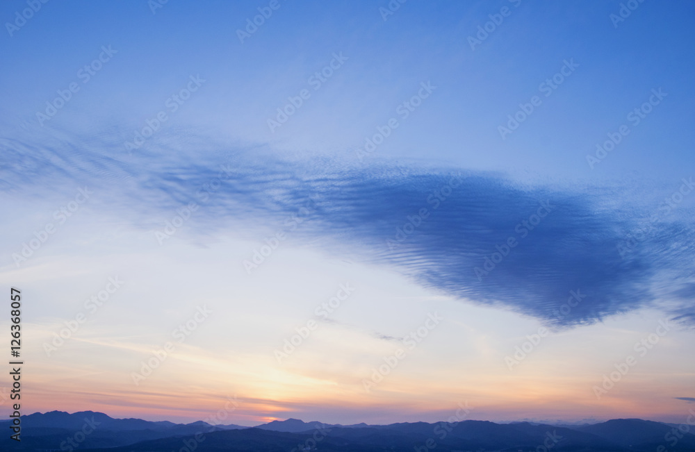 Vibrant Cloudscape At Sunrise Vibrant Cloudscape At Sunrise