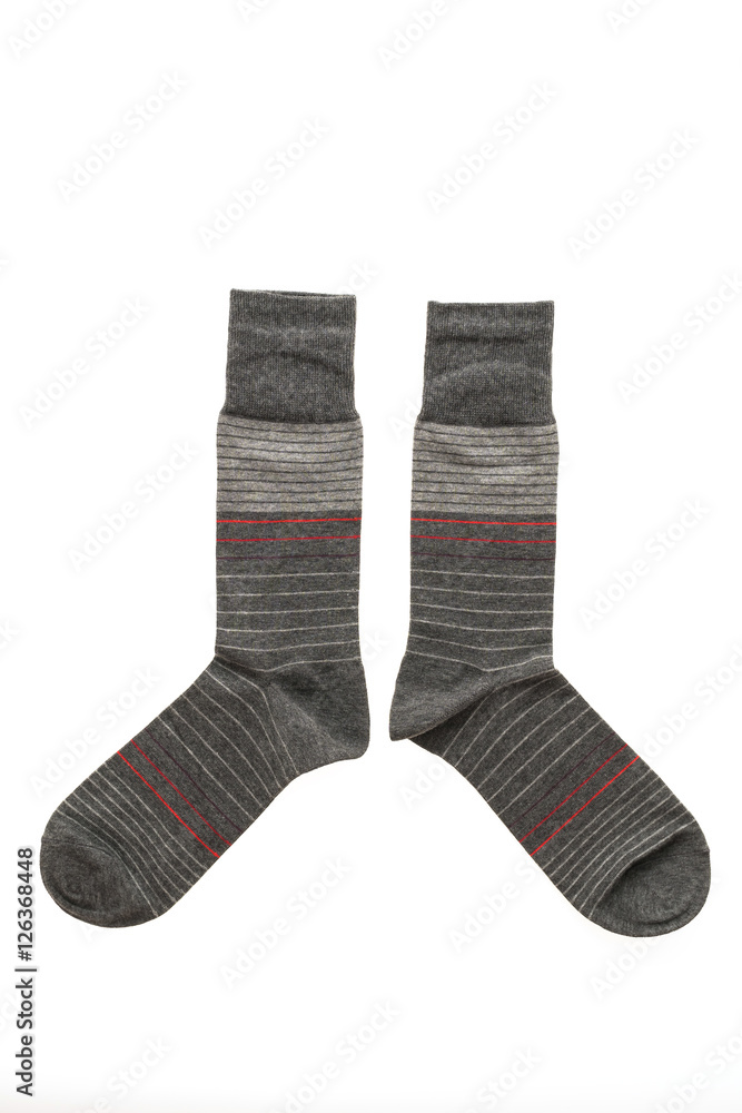 Sock isolated on white Sock isolated on white