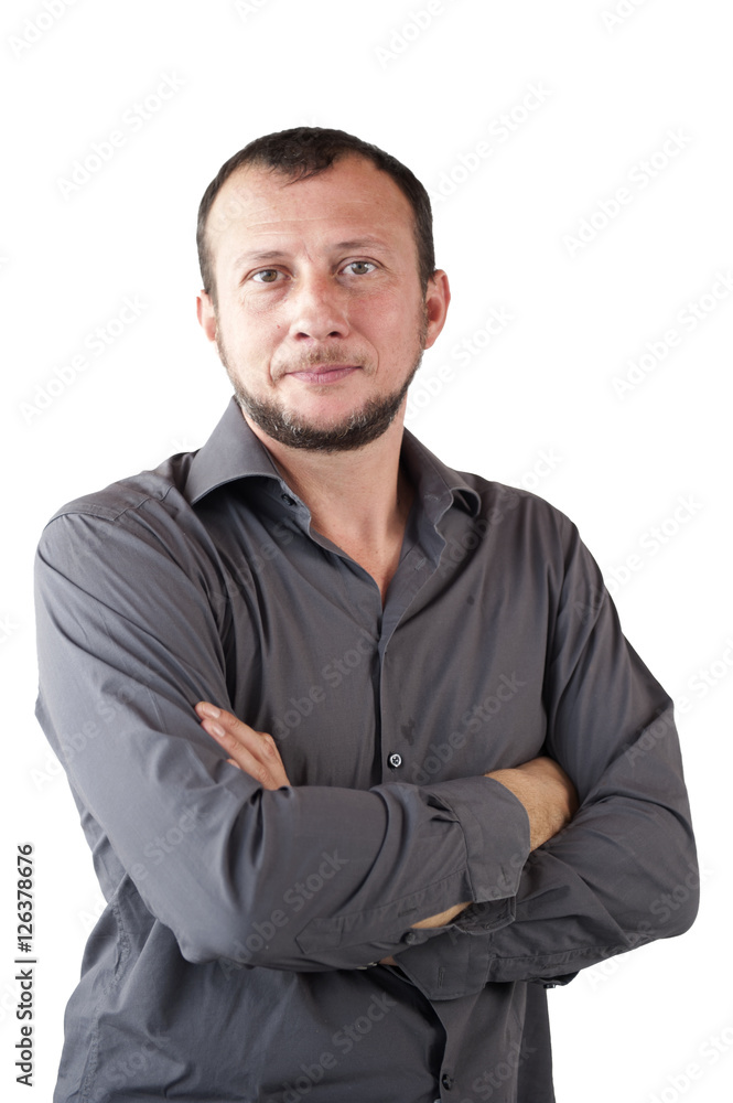 A smiling man A smiling man