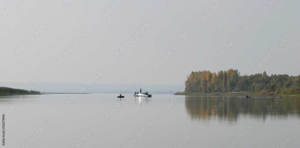 Naklejka premium autumn landscape