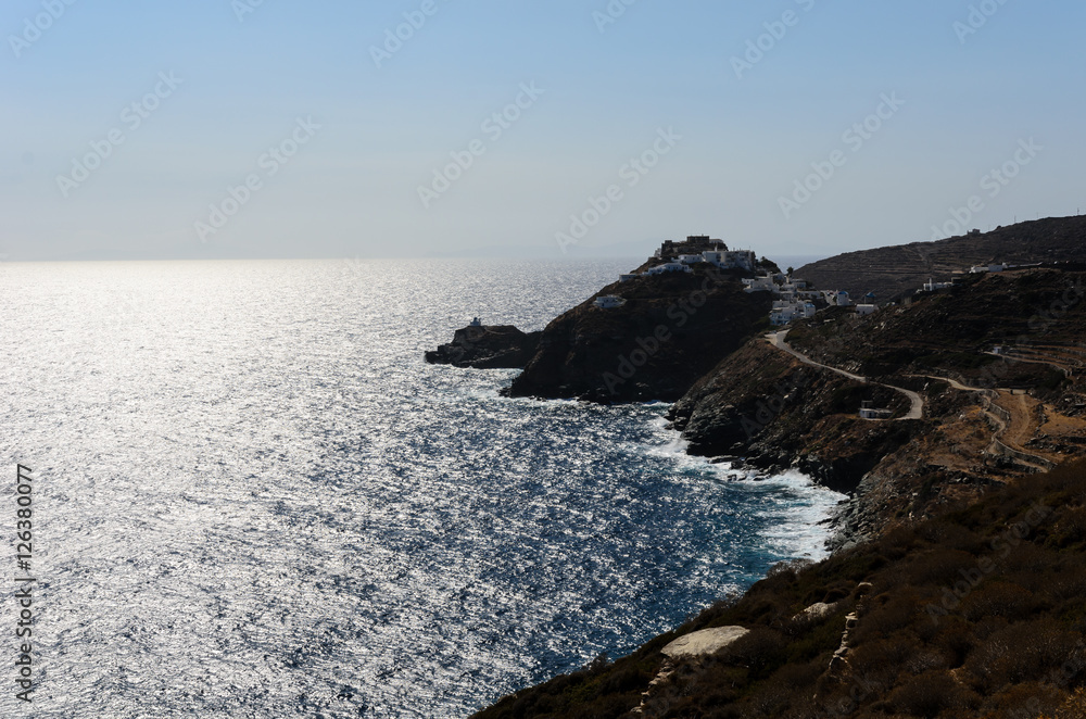 Emerald beaches of Greece - Sifnos island , Cyclades