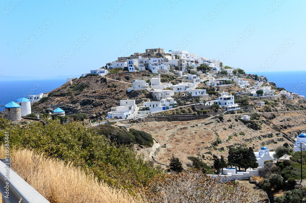 Kastro view, Sifnos, Greece