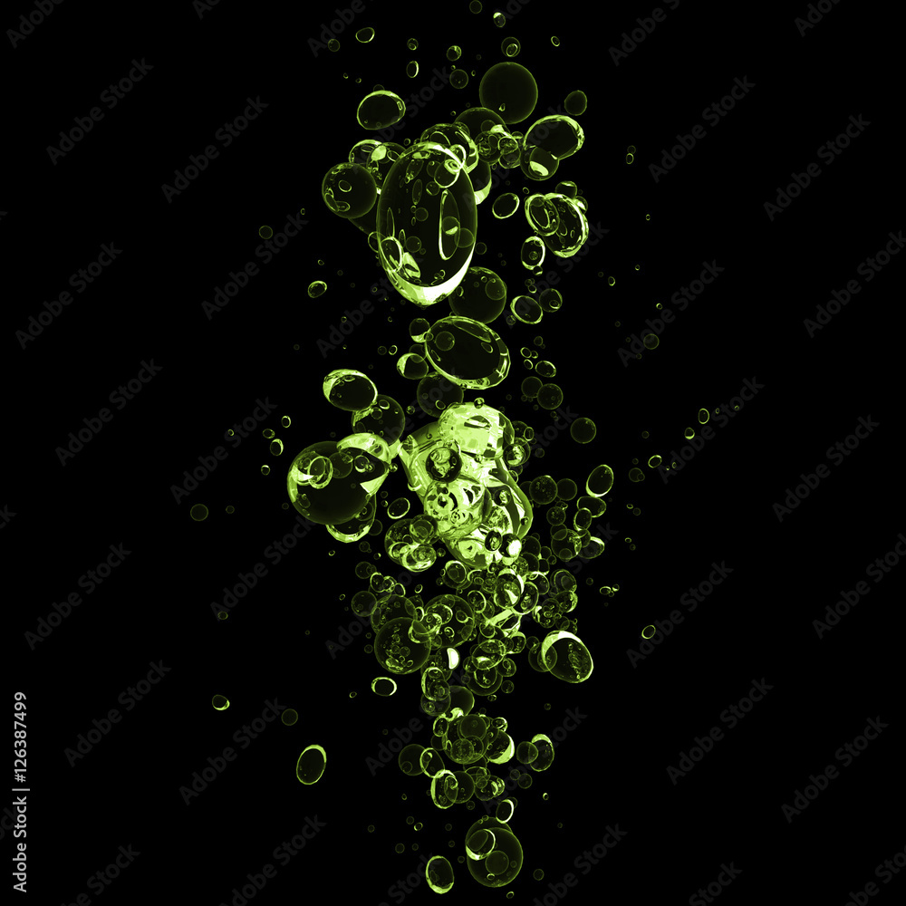water bubbles. splash of ink isolated. bubbles splash close-up. water splash. oil   splash. water spray with drops isolated.