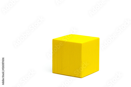 cube isolated on white background © fotofabrika