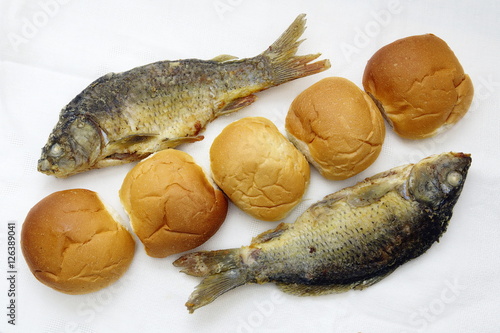 Five loaves, and the two fishes