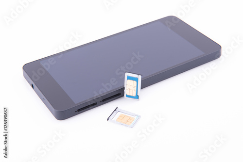 Smarphone with dual sim