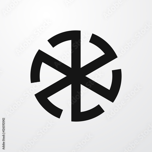 Canvas Print religious symbol icon illustration
