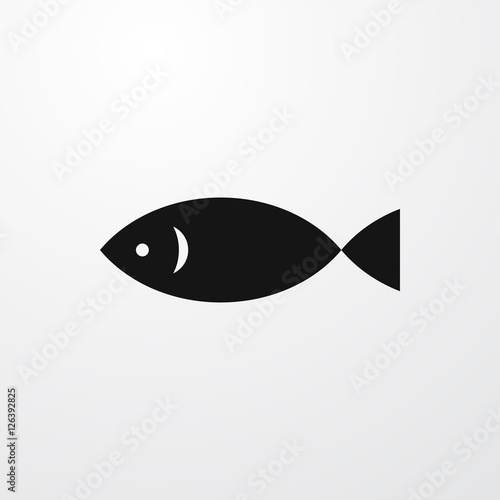 christian fish icon illustr...