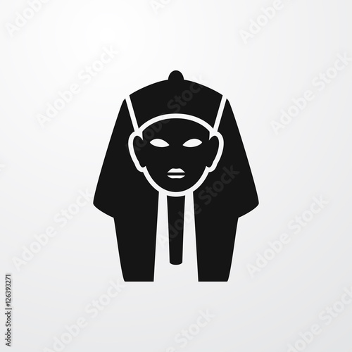 pharaoh icon illustration