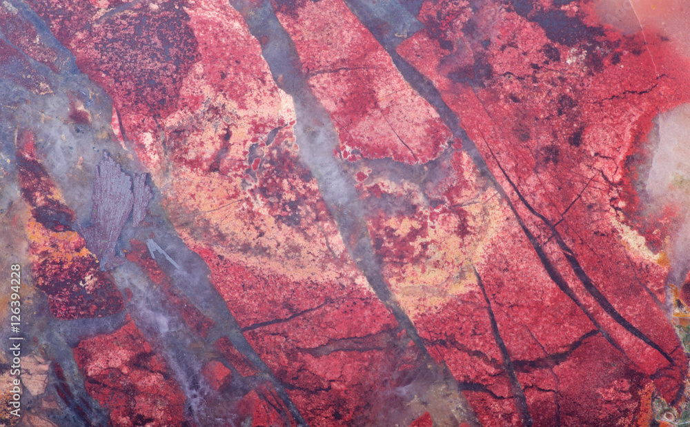 red and gray jasper texture macro