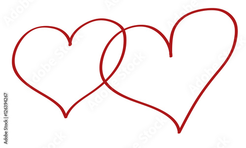 vector pho with hearts