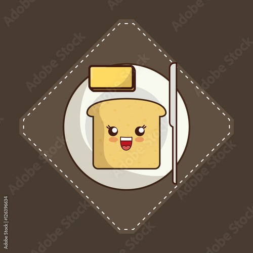 american breakfast food icon vector illustrationb graphic