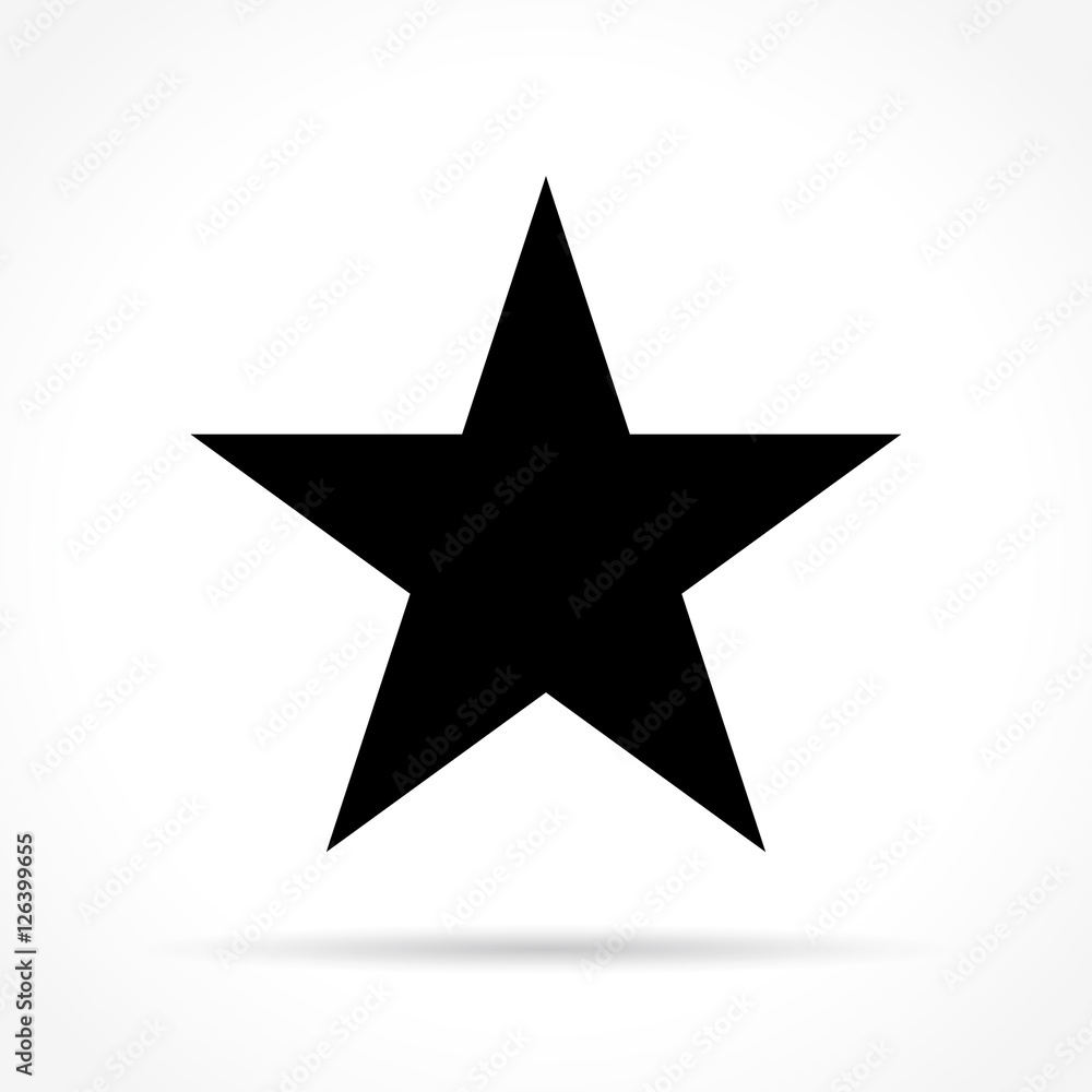 star icon on white background star icon on white background