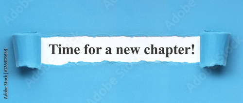 Time for a new chapter!