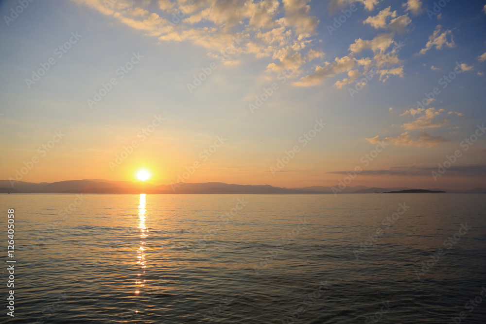 Obraz premium sunset