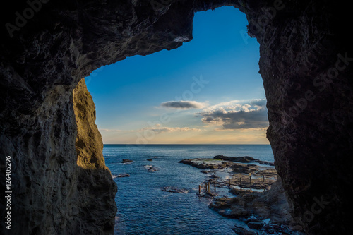 The Southern Coast of Enoshima Island, Kamakura, Japan