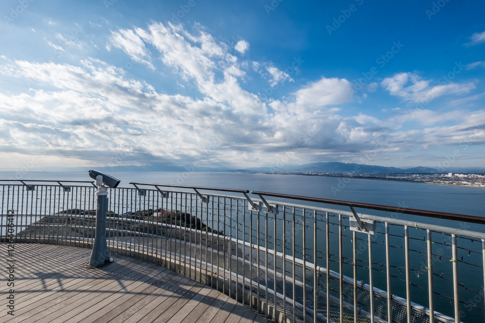 the Observation Deck at Samuel cocking garden in Enoshima Island - Kamakura, Japan