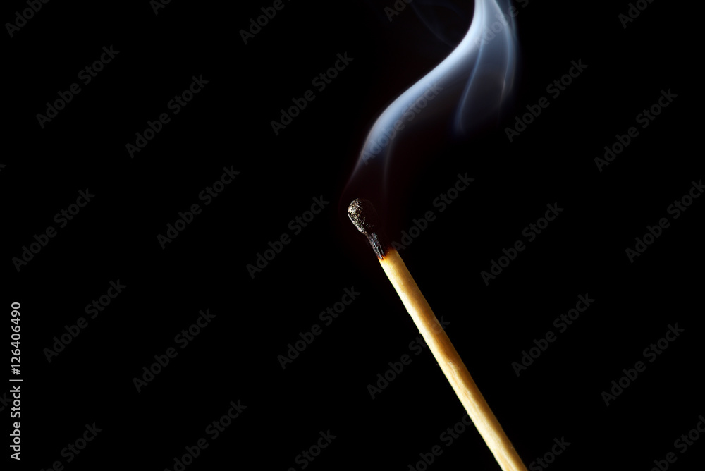The faded match The faded match
