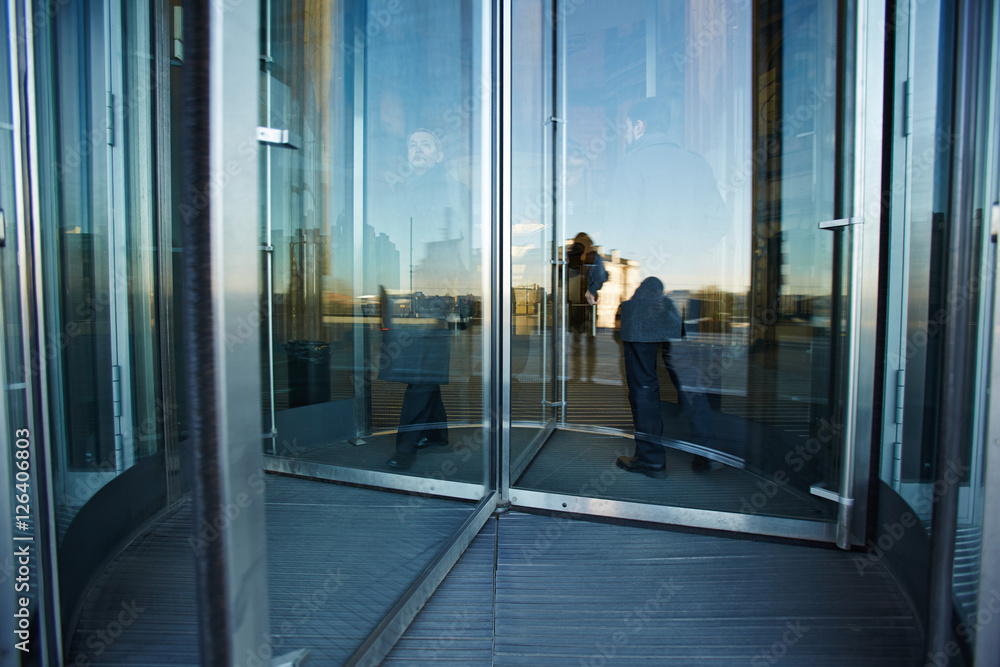 Fototapeta premium Revolving door