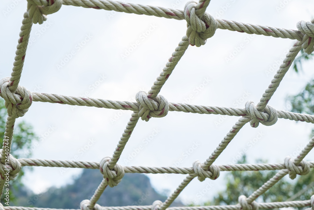 Many Coil of rope with nature background. Many Coil of rope with nature background.