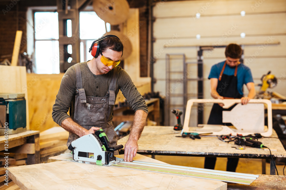 Working with electric fretsaw Working with electric fretsaw