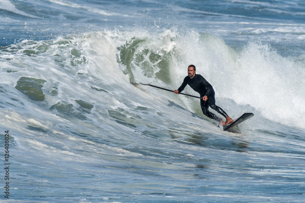 Stand up paddle surfer