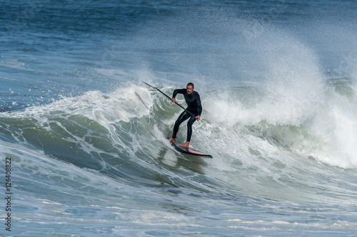 Stand up paddle surfer