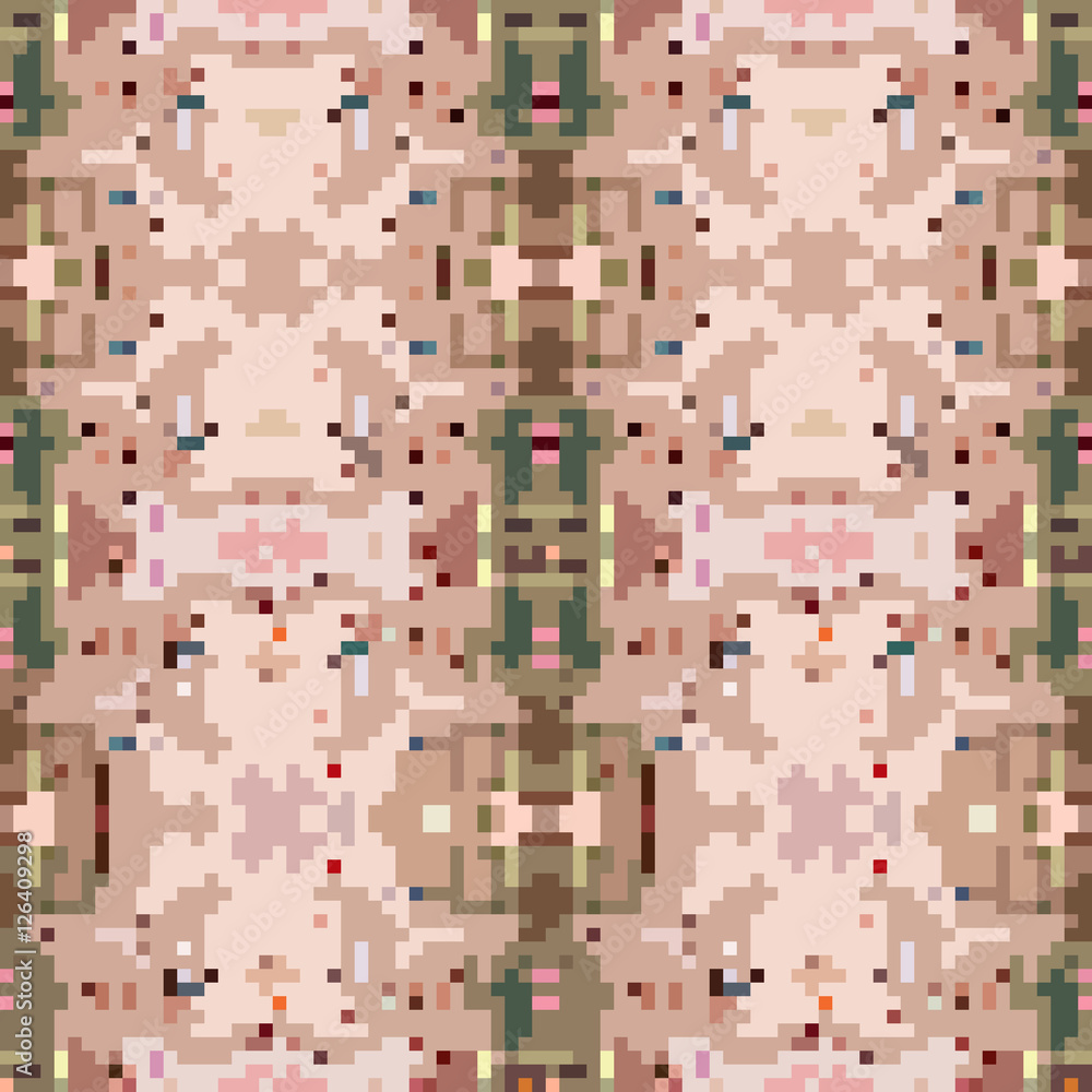 Fototapeta premium seamless tileable pixel texture pattern