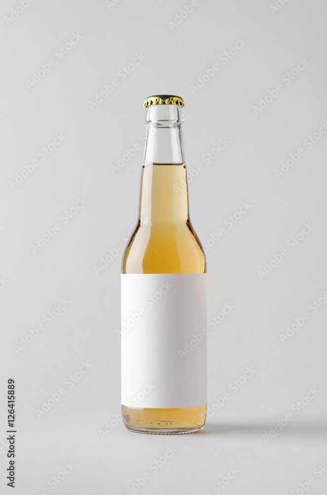 Beer Bottle Mock-Up - Blank Label Beer Bottle Mock-Up - Blank Label