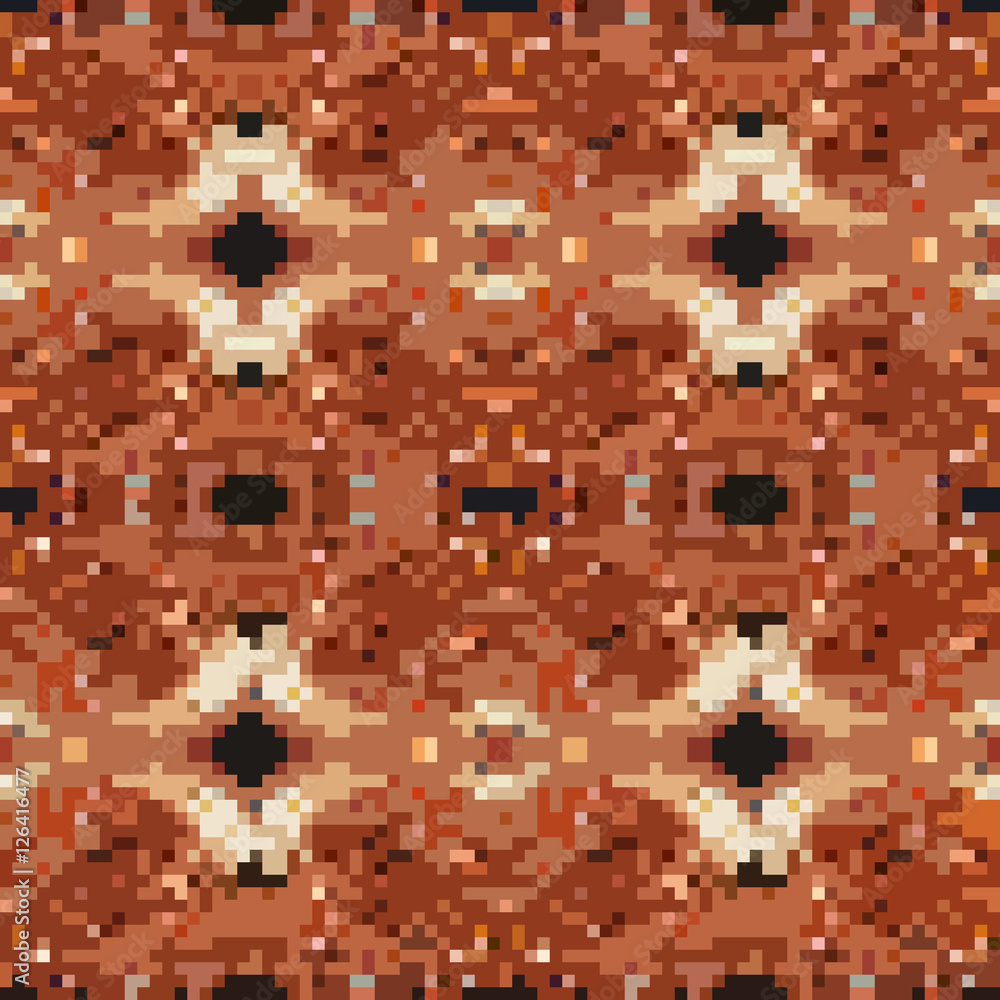 Fototapeta premium seamless tileable pixel texture pattern