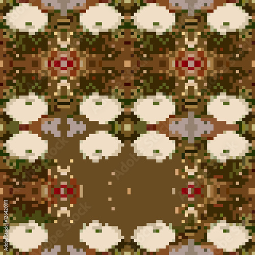 seamless tileable pixel texture pattern