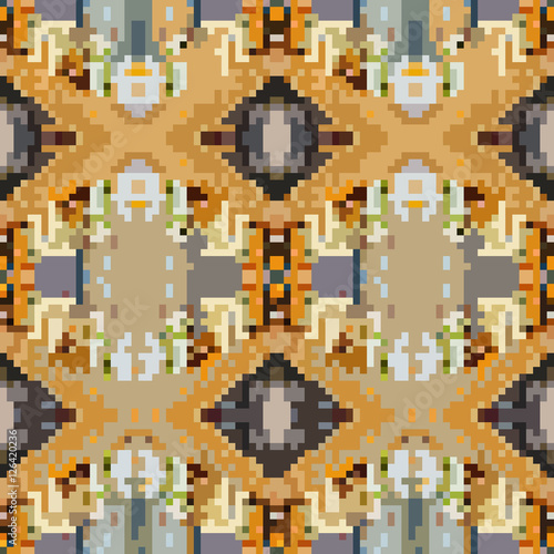 seamless tileable pixel texture pattern