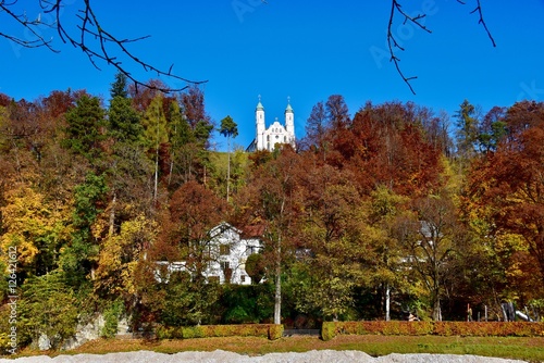 Kreuzkirche auf dem Kalvarienberg in Bad Tölz photo