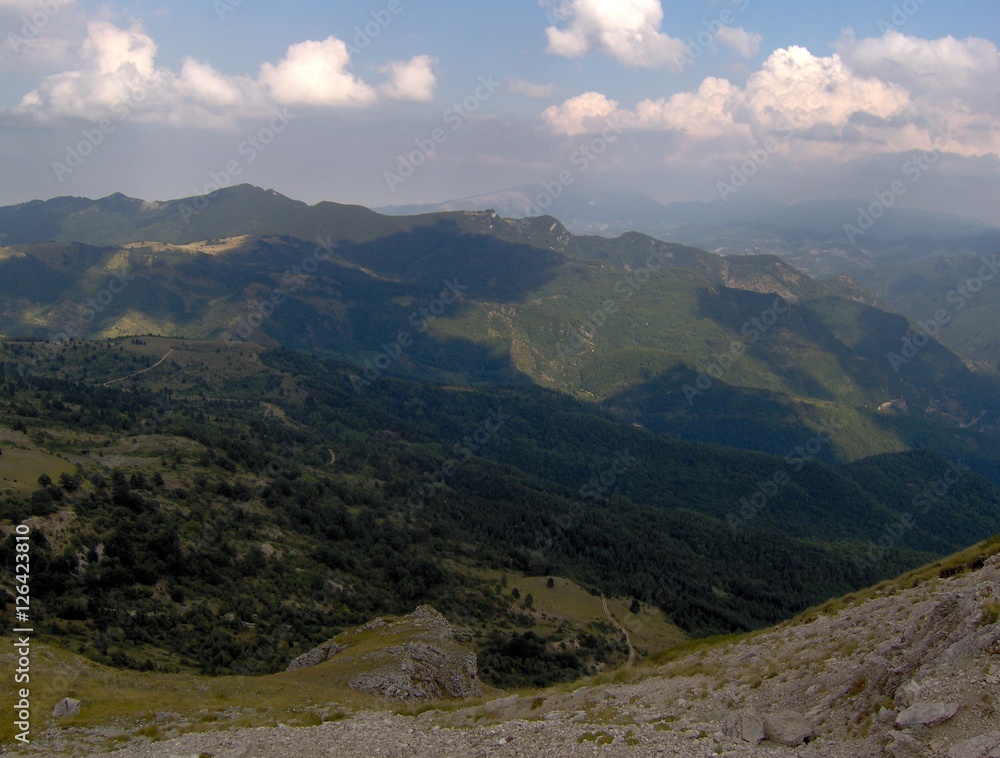 Fototapeta premium Vettore mountain view