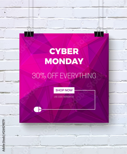 Cyber monday concept design...
