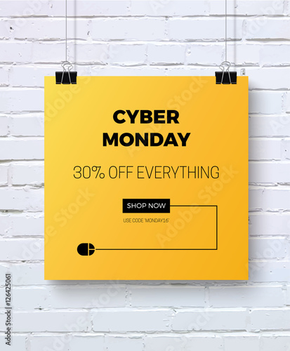 Cyber monday concept design...