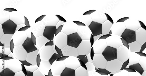 football ball. soccer football ball 3d render