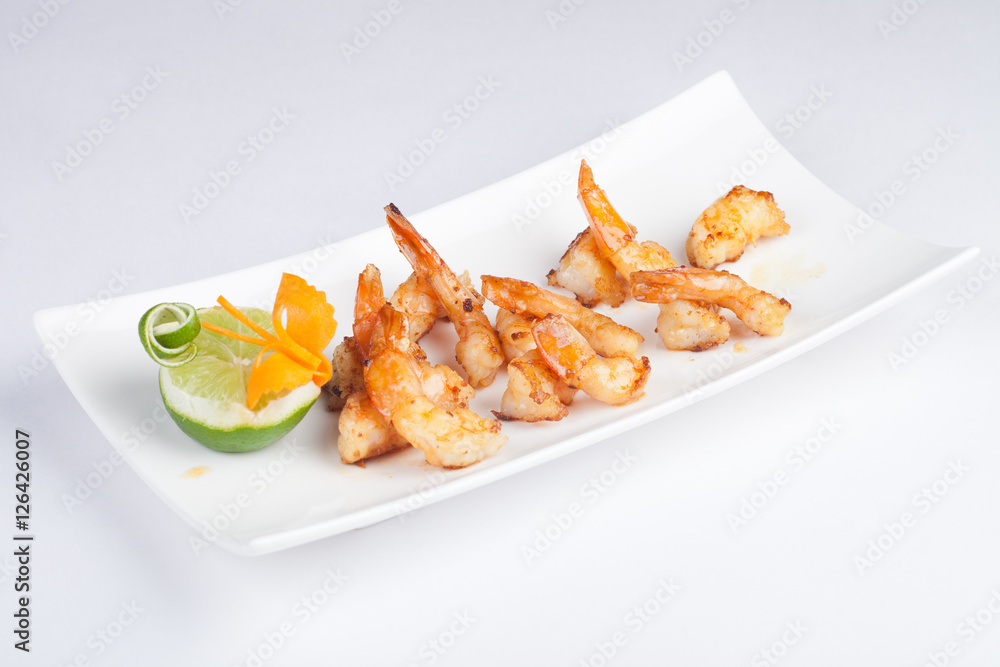 seafood, Japanese food, macro photo