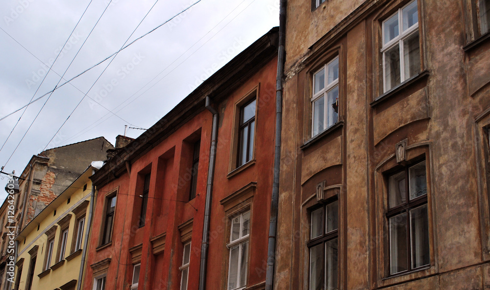 Armenian street in Lviv