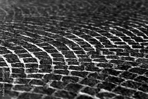 Diagonal medieval Norway dark pavement background