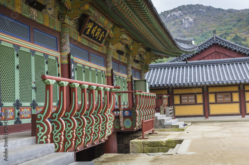 Beomeosa Temple in Busan, South Korea.