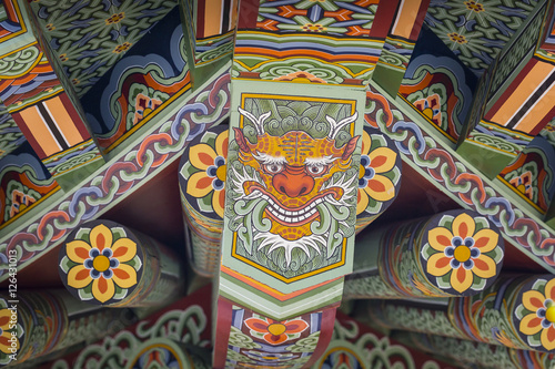 Wallpaper Mural Beomeosa Temple in Busan, South Korea. Torontodigital.ca