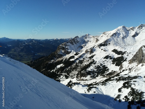 Oberstdorf im winter