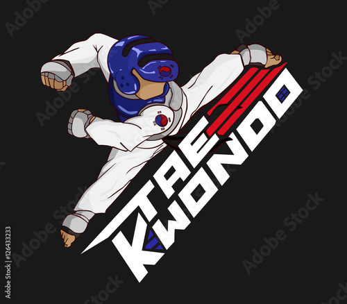 Taekwondo. Martial art