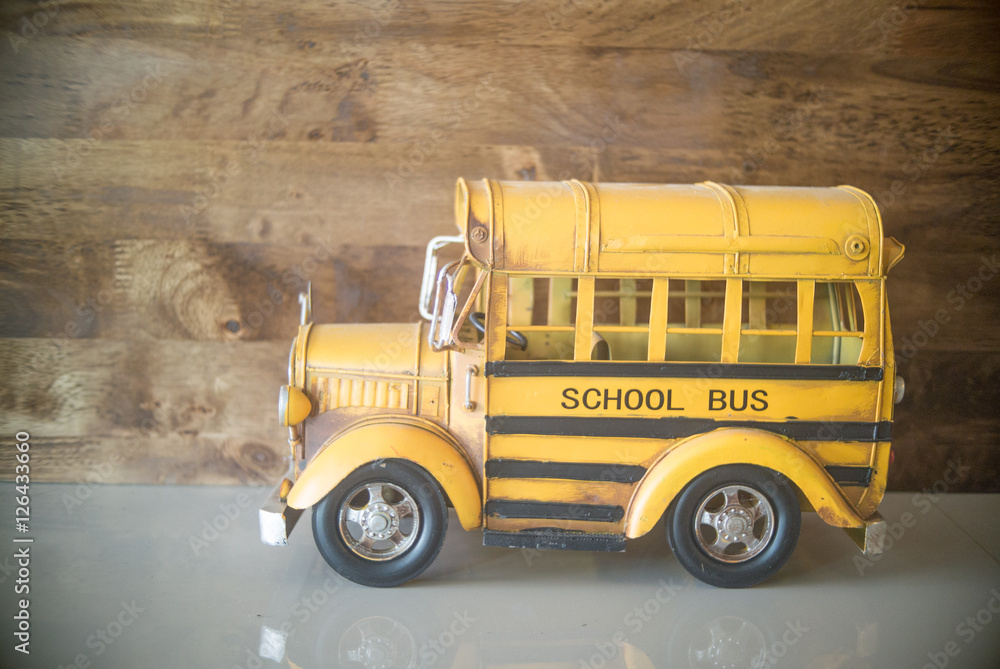 Vintage School Bus model