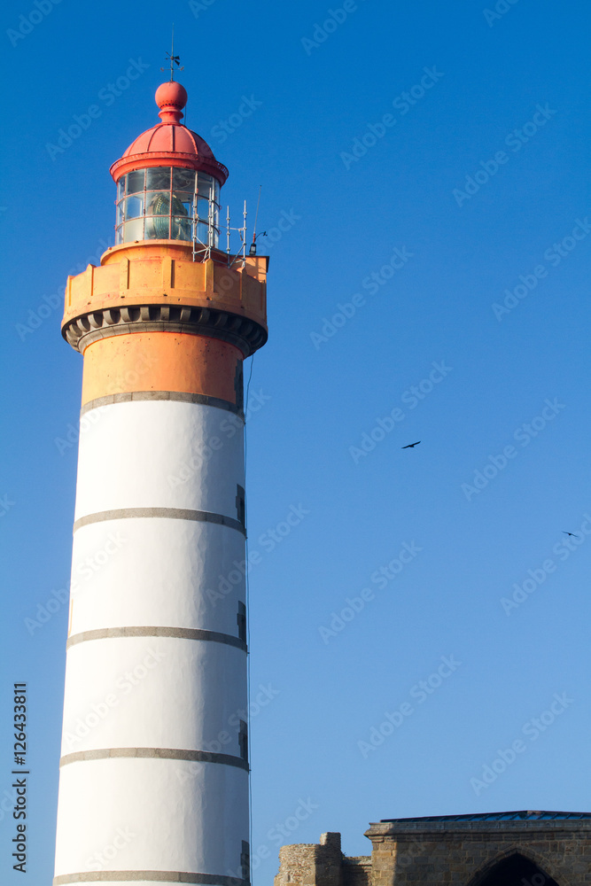 lighthouse in a beautiful day