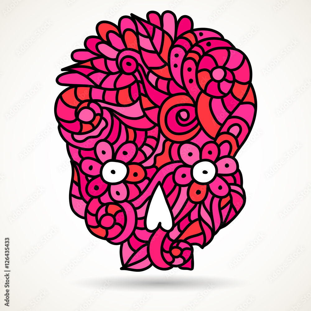 Pink sugar skull Pink sugar skull